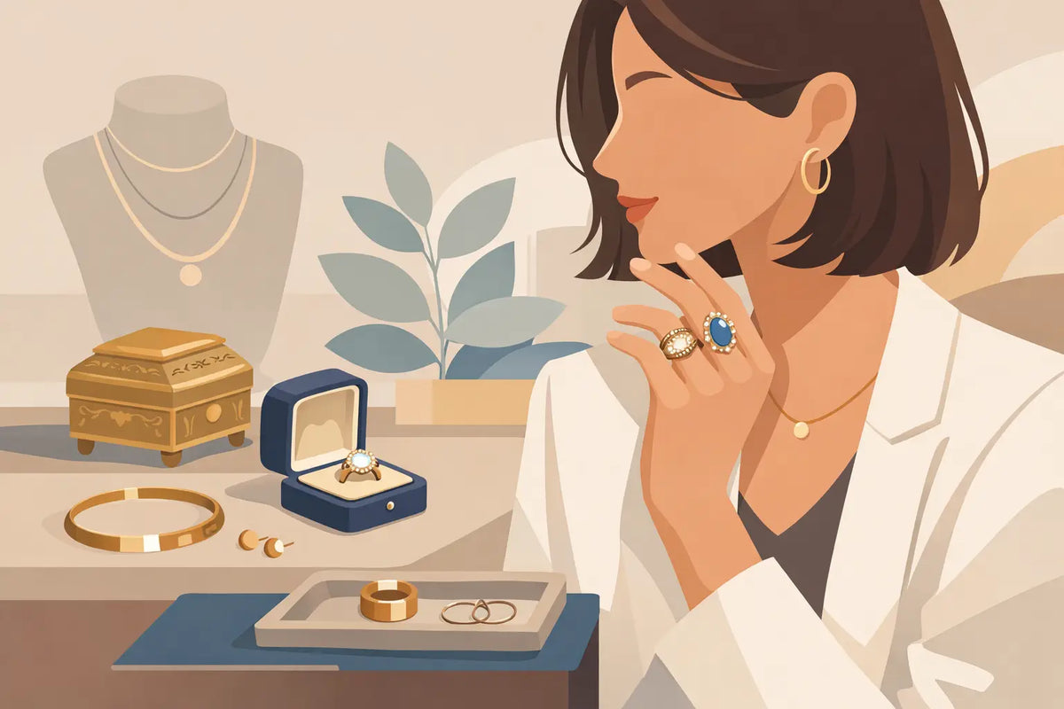 How to Style Heirloom Rings with Modern Ease