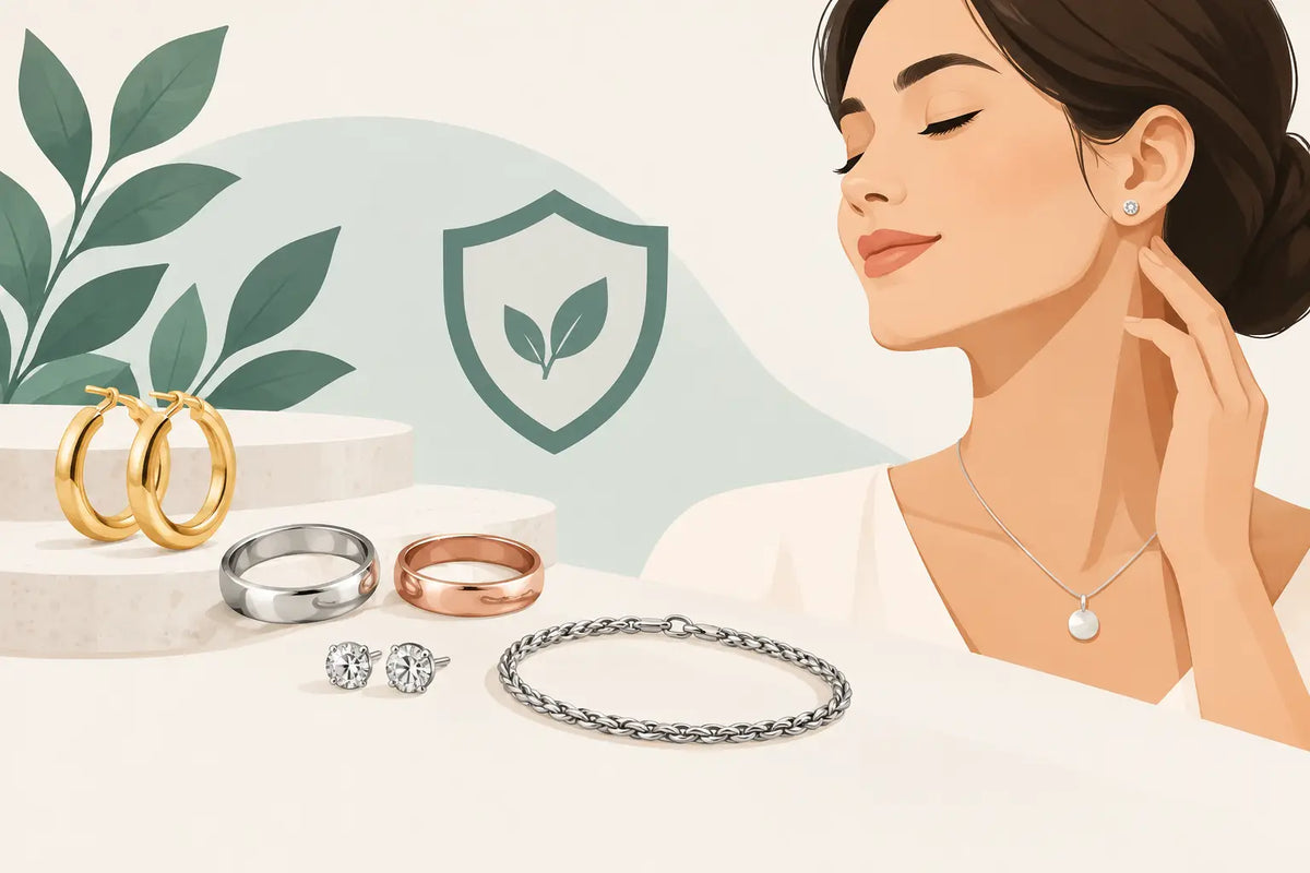 Which Jewelry Metals Are Hypoallergenic?