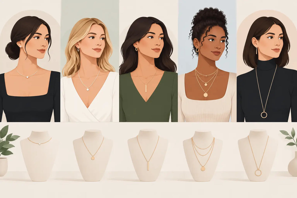 How to Match Necklace Lengths to Your Style