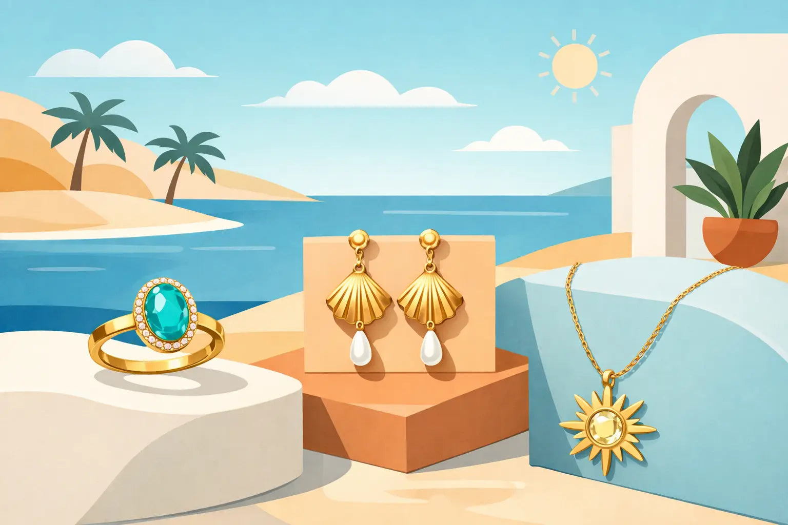 Fine Jewelry Inspired by Summer, Done Well