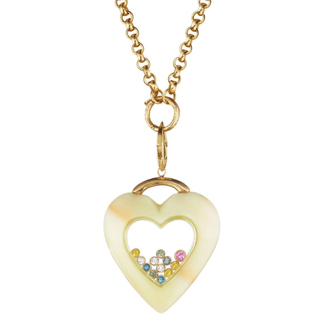 Suspension Heart Charm