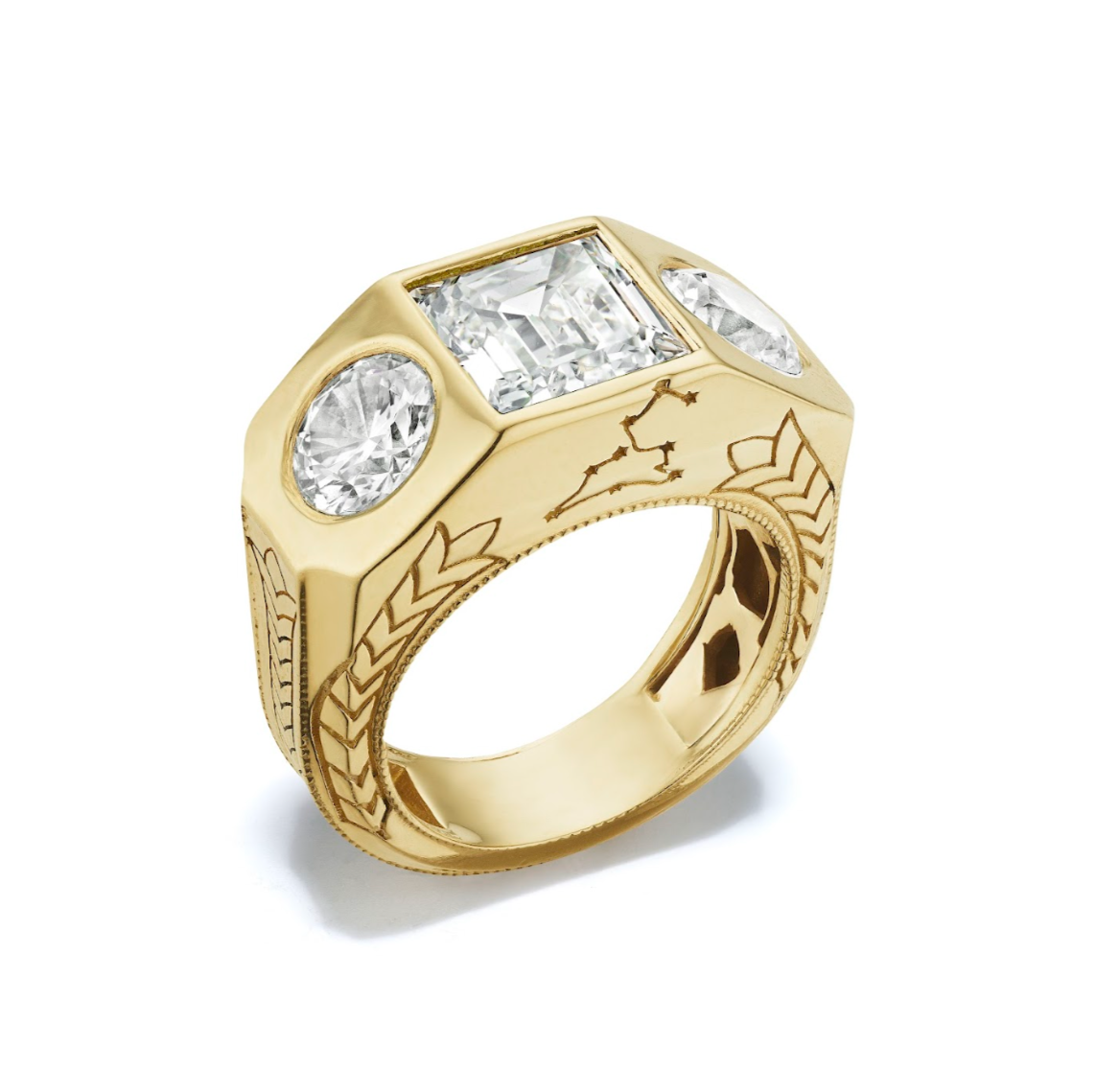 Wild Garden Engagement Ring