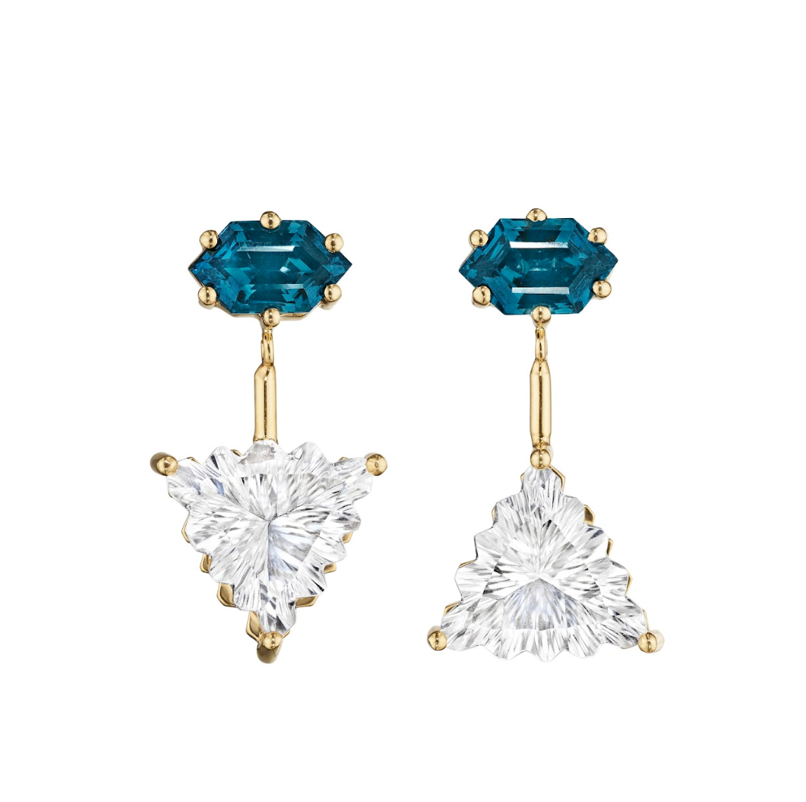 Scalloped Flip Earrings