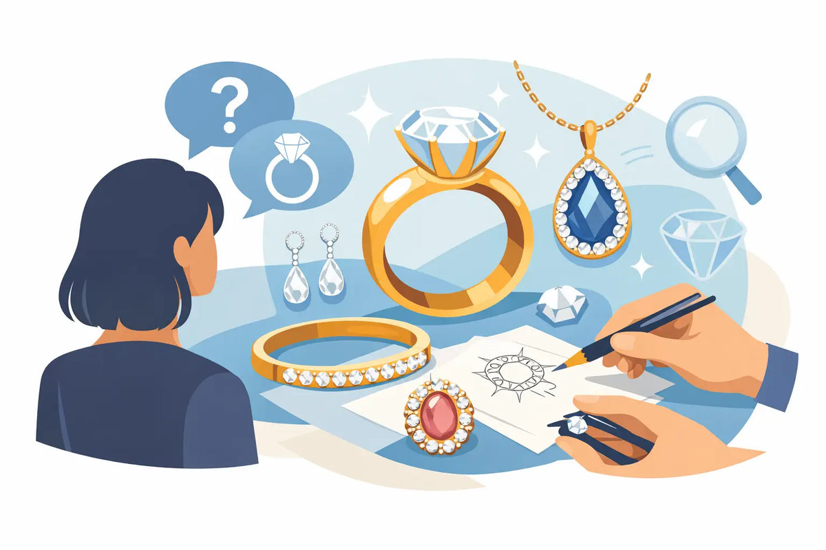 Questions About Custom Fine Jewelry, Answered