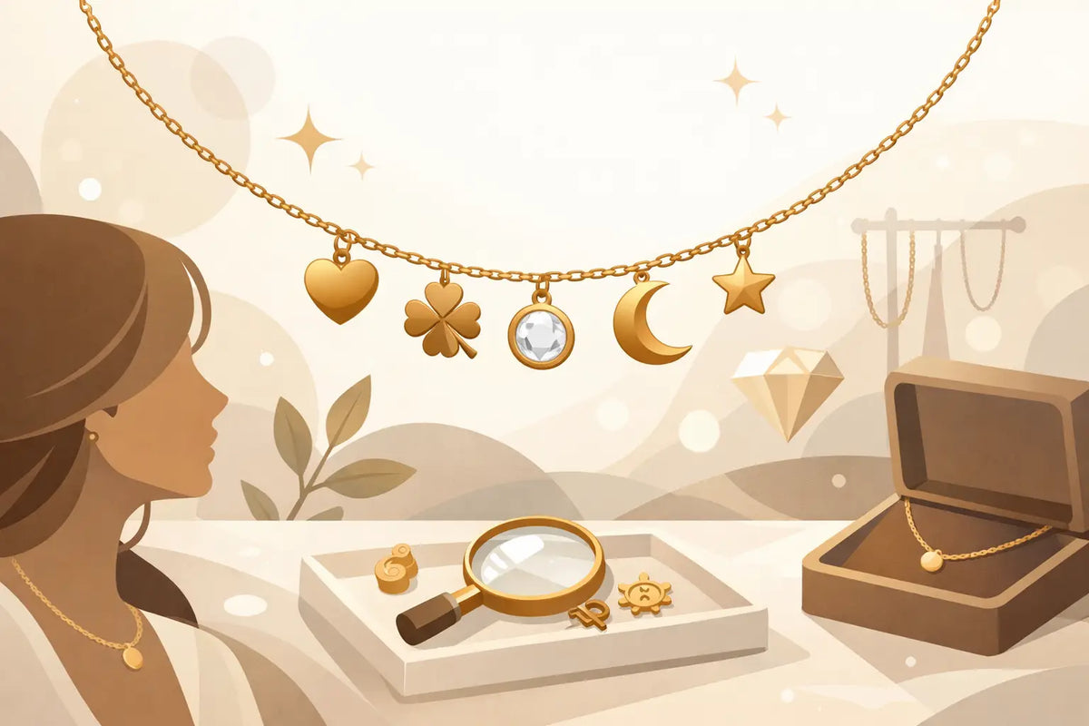 How to Choose a Meaningful Gold Charm Necklace