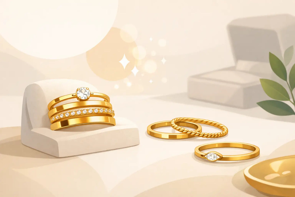 How to Choose Stackable Gold Rings Fine Jewelry