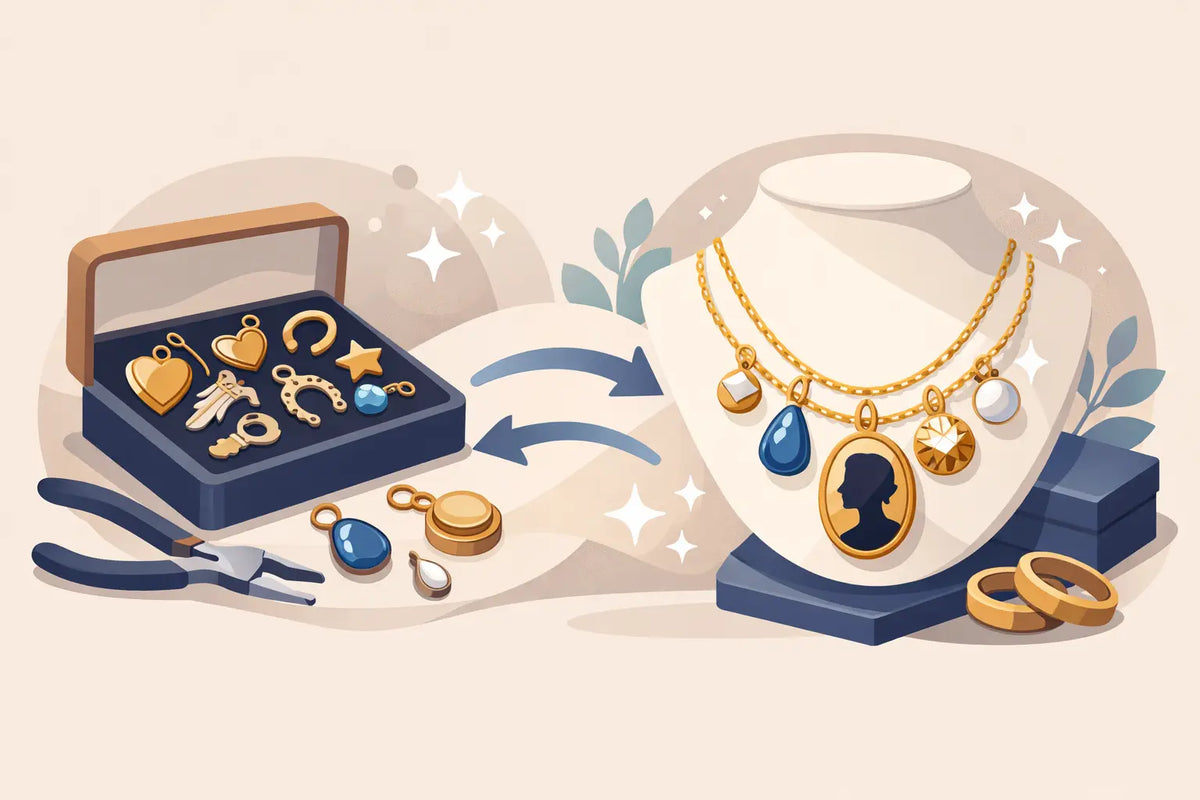 How to Restyle Old Charms Into New Heirlooms