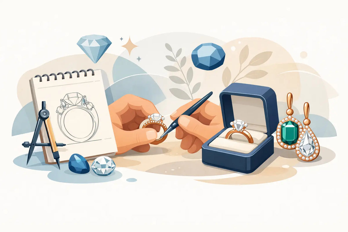 Bespoke Jewelry Process Explained, Beautifully
