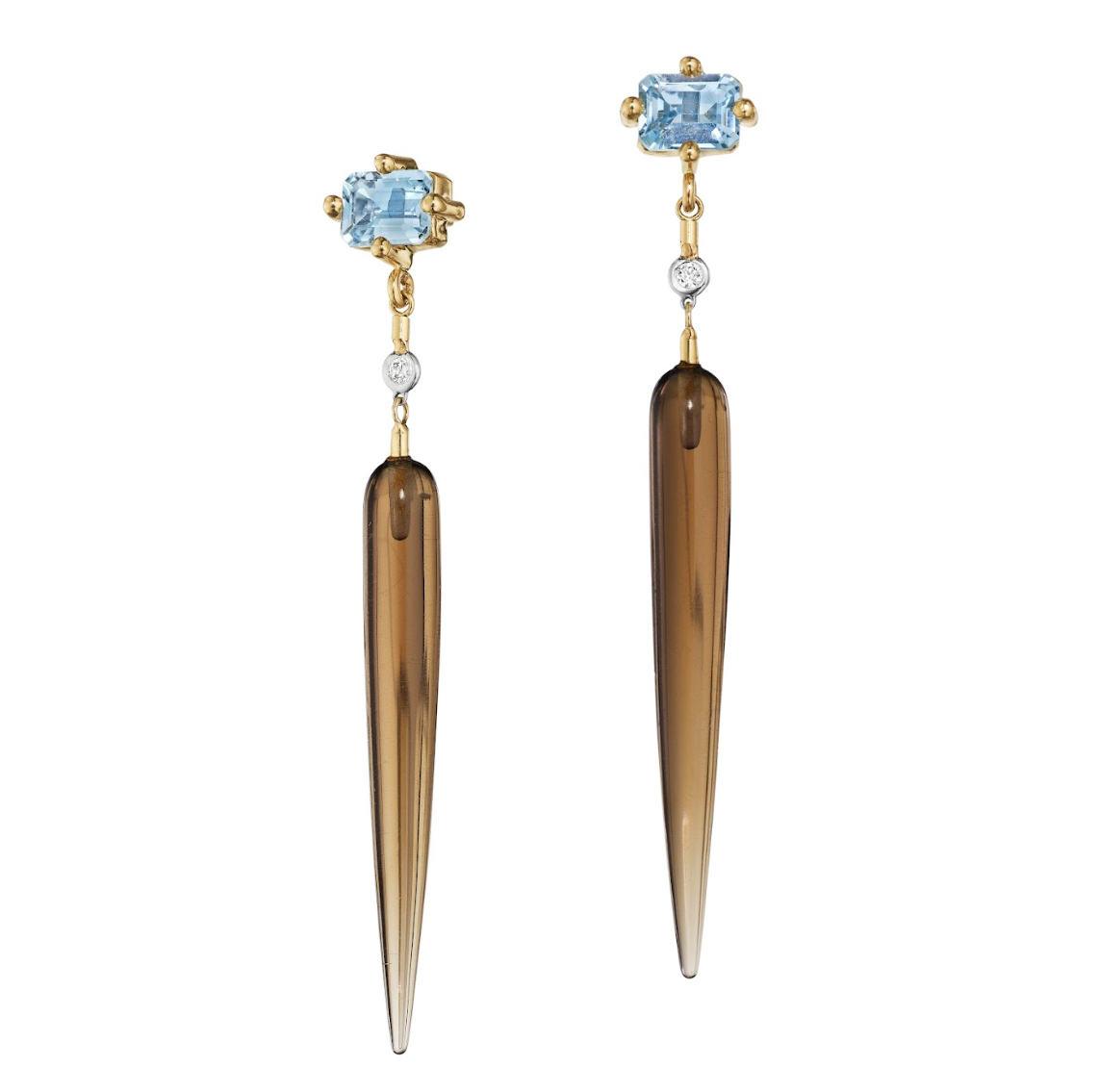 Smokey Dagger Earrings
