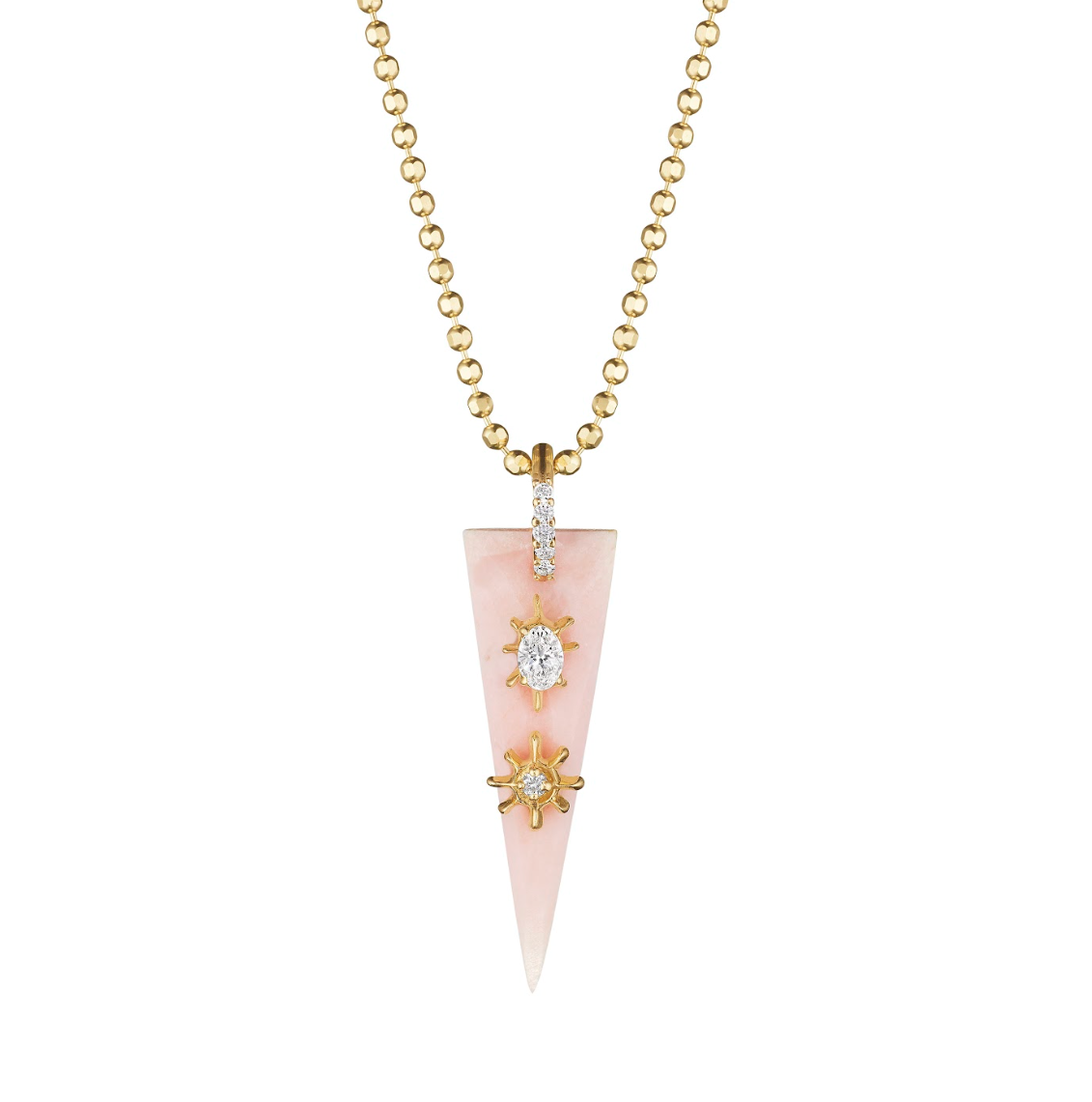 Penelope Pink Opal Pendant