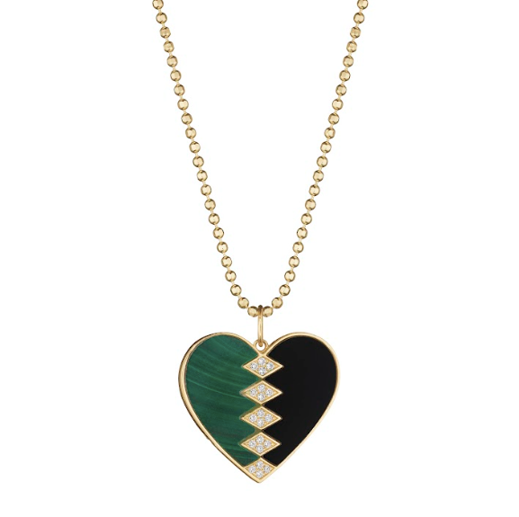 Enamel Heart