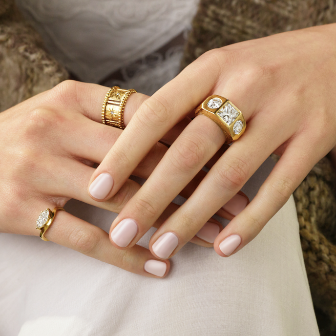 Wild Garden Engagement Ring